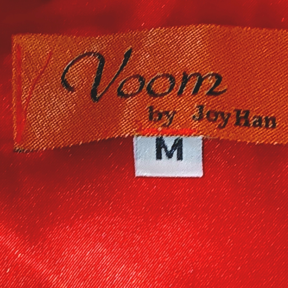 ❤️❤️Voom by Joy Han White faux Fur Cropped Teddy Jacket w Red Hearts Valentines - Picture 4 of 10